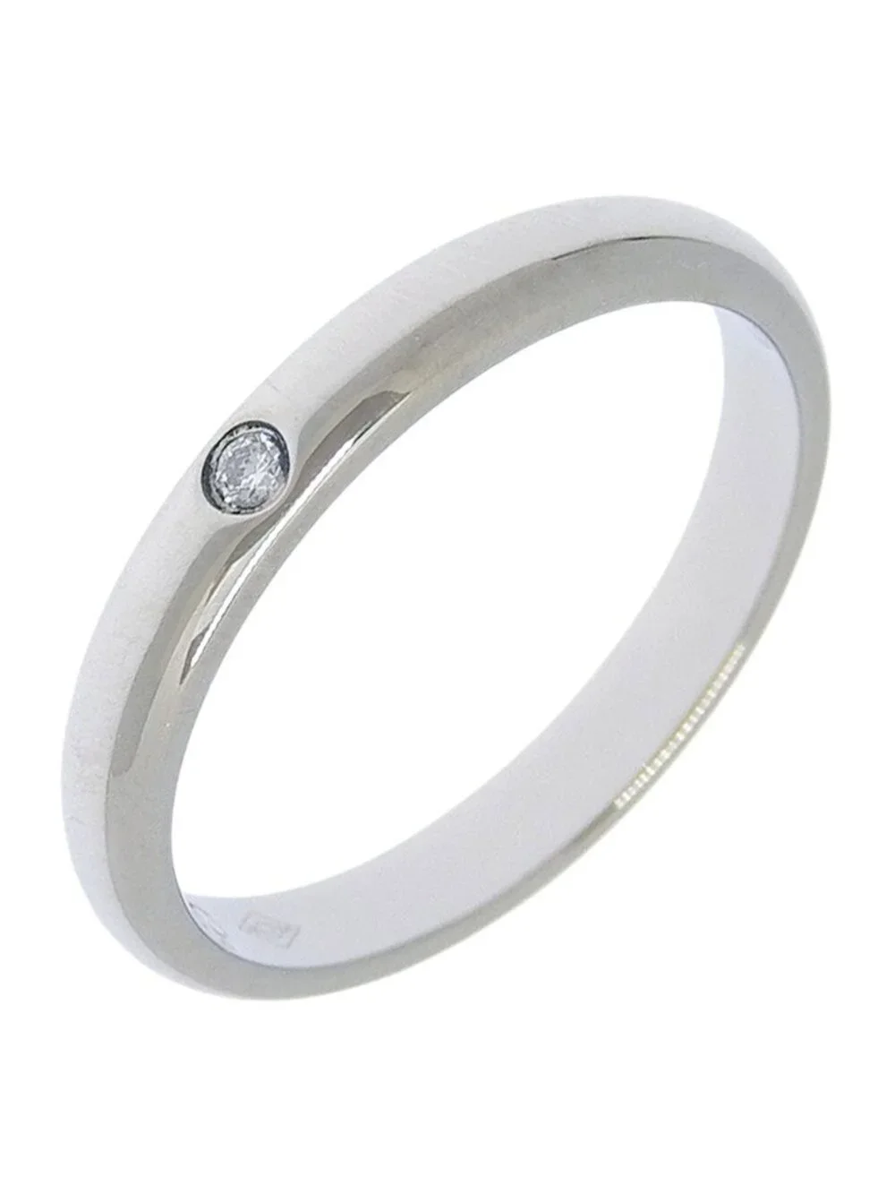 Cartier Wedding Ring Platinum Diamond